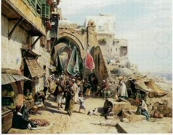 Arab or Arabic people and life. Orientalism oil paintings 34, unknow artist